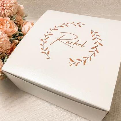 Personalized Rose Gold Bridesmaid Proposal Gift..