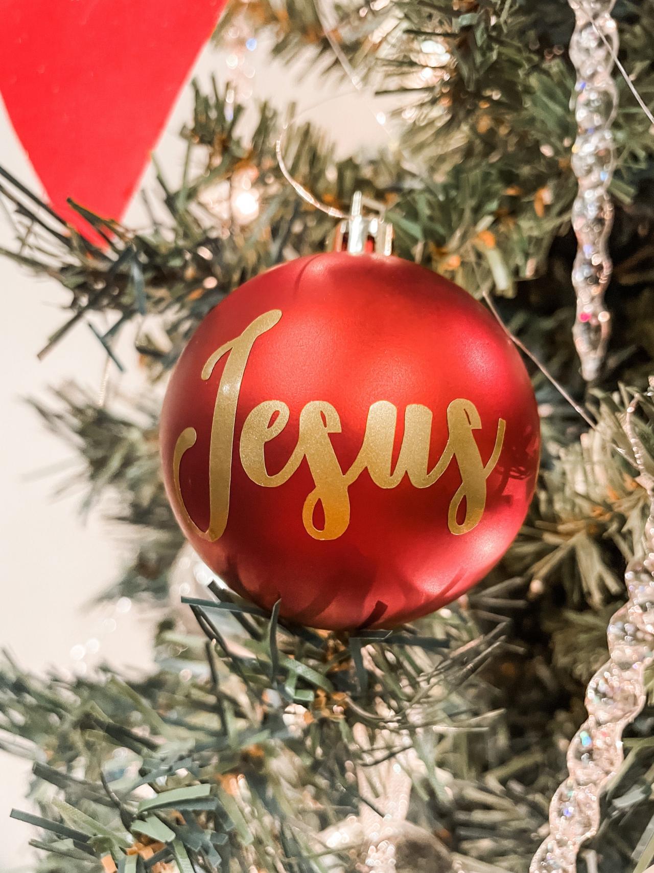 Custom Vinyl Stickers Custom Christmas Ornament Decal Name Decal